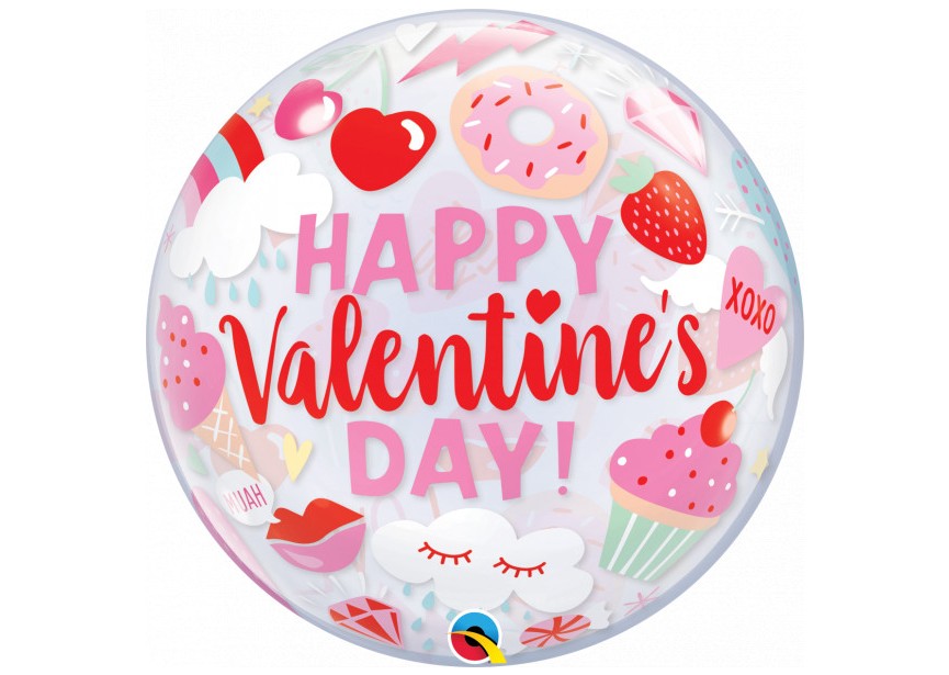 Sempertex-Folie-Betallic-Anagram-Flexmetal-Balloons-Shape-Happy Valentines Day-Sweets