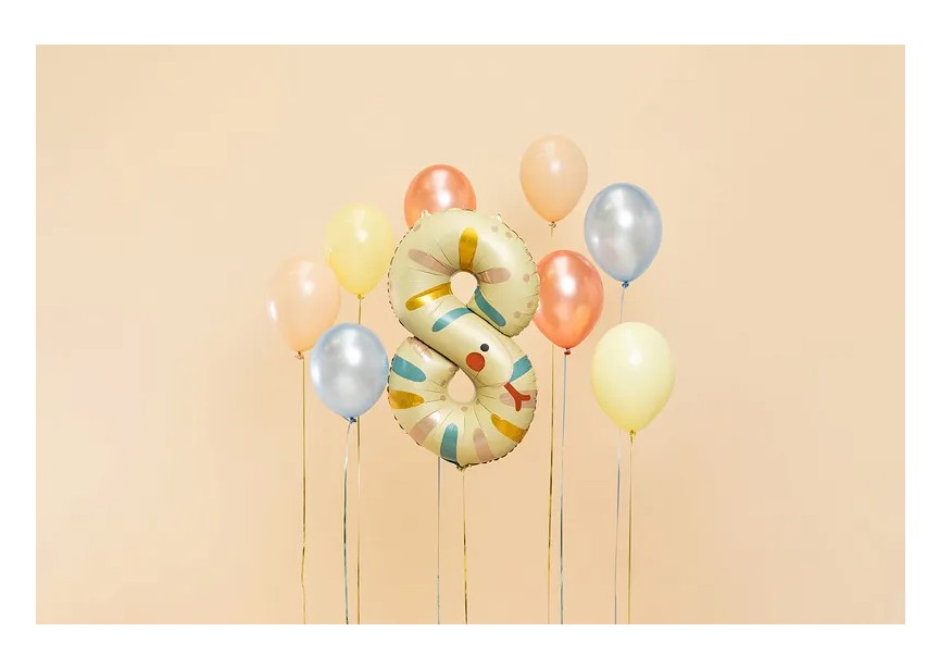 Sempertex-Folie-Betallic-Anagram-Flexmetal-Balloons-Shape-Number 8-Snake 1