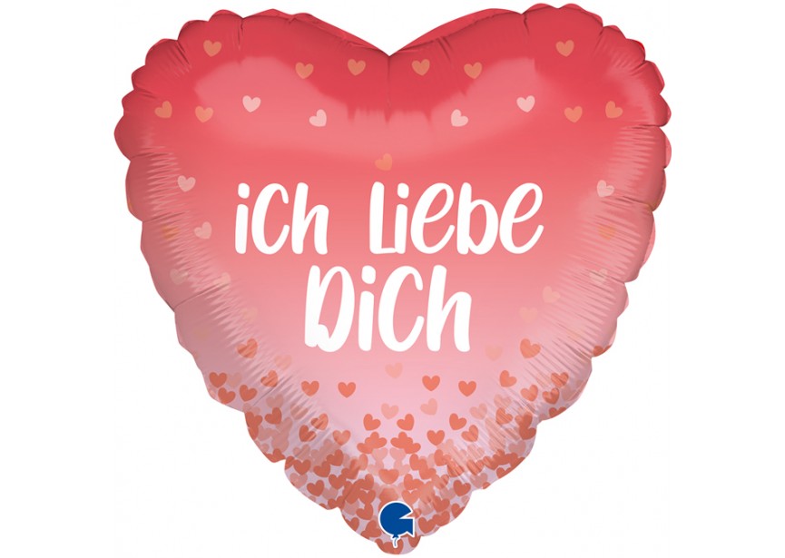 Sempertex-Folie-Betallic-Grabo-Flexmetal-Balloons-Shape-Ich Liebe Dich-Hearts