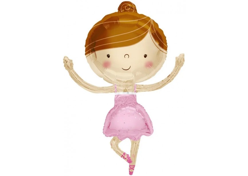 Sempertex-Folie-Betallic-Anagram-Flexmetal-Balloons-Shape-Ballerina-36inch