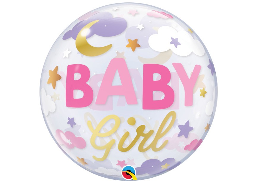 Sempertex-Folie-Betallic-Anagram-Flexmetal-Balloons-Shape-Bubbles-BabyGirl-SweetDreams