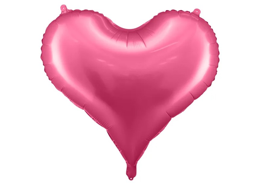 Sempertex-Folie-Betallic-Anagram-Flexmetal-Balloons-Shape-Elegant Heart-Pink