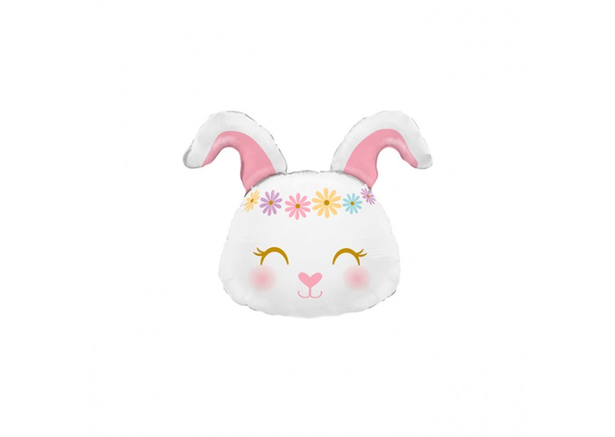 Sempertex-Folie-Betallic-Anagram-Flexmetal-Balloons-Shape-Hippie Bunny-minishape