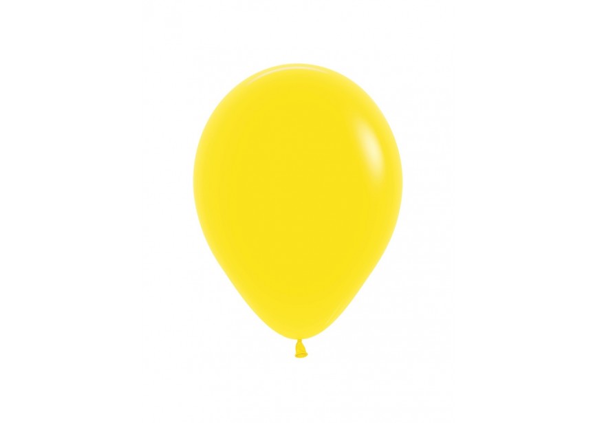 SempertexEurope-020-FashionSolid-Yellow-9inch-R9020-LatexBalloon