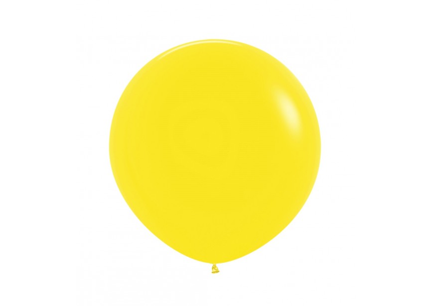 SempertexEurope-020-FashionSolid-Yellow-24inch-R24020-LatexBalloon