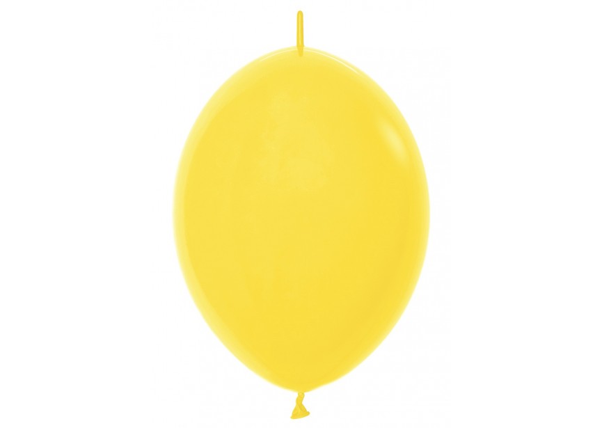 SempertexEurope-020-FashionSolid-Yellow-Linkoloon12inch-LOL12020-LatexBalloon