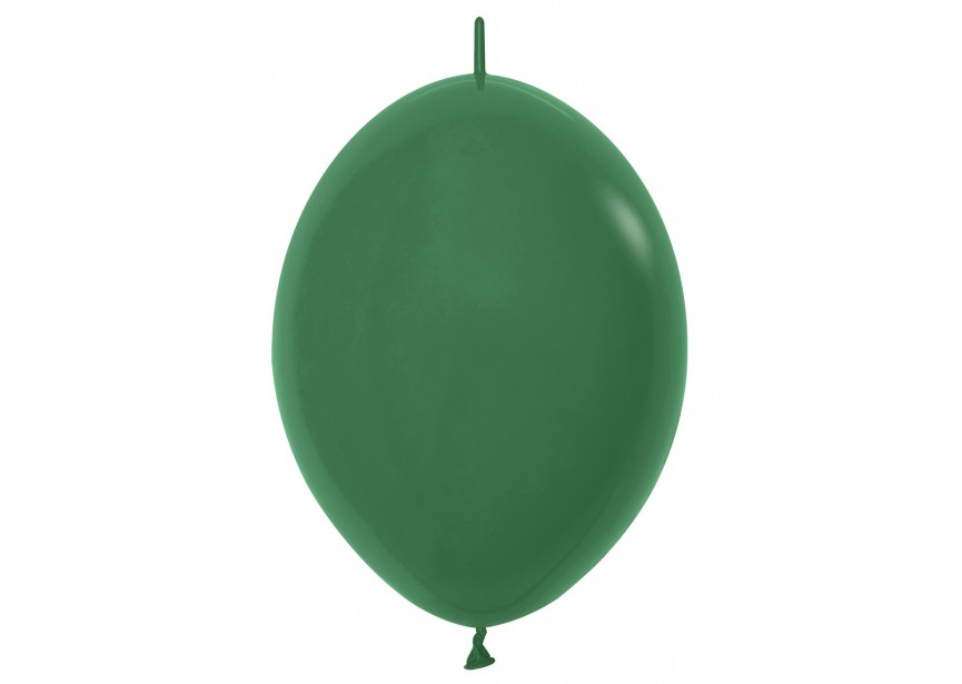 SempertexEurope-032-FashionSolid-ForestGreen-Linkoloon12inch-LOL12032-LatexBalloon