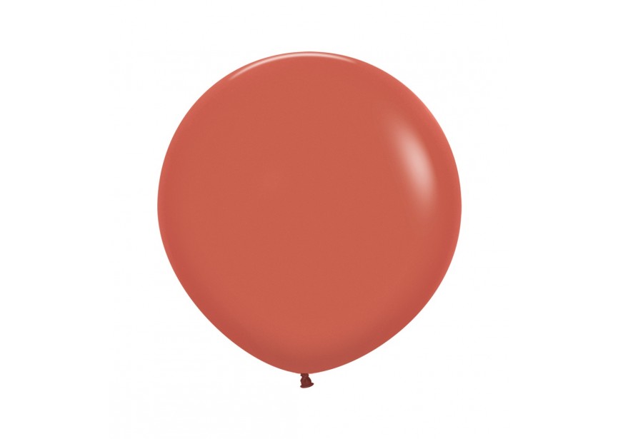 SempertexEurope-072-FashionSolid-Terracotta-24inch-R24072-LatexBalloon