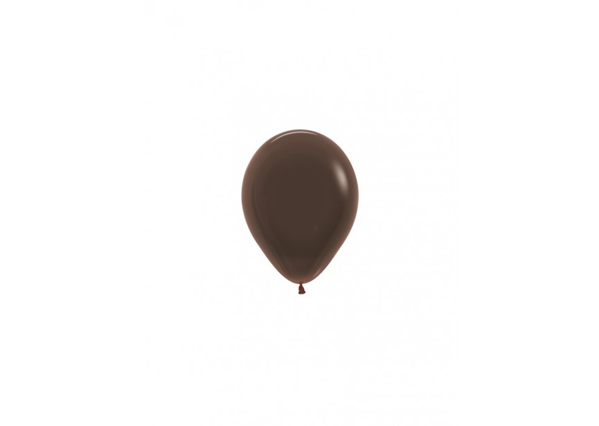 SempertexEurope-076-FashionSolid-ChocolateBrown-5inch-R5076-LatexBalloon