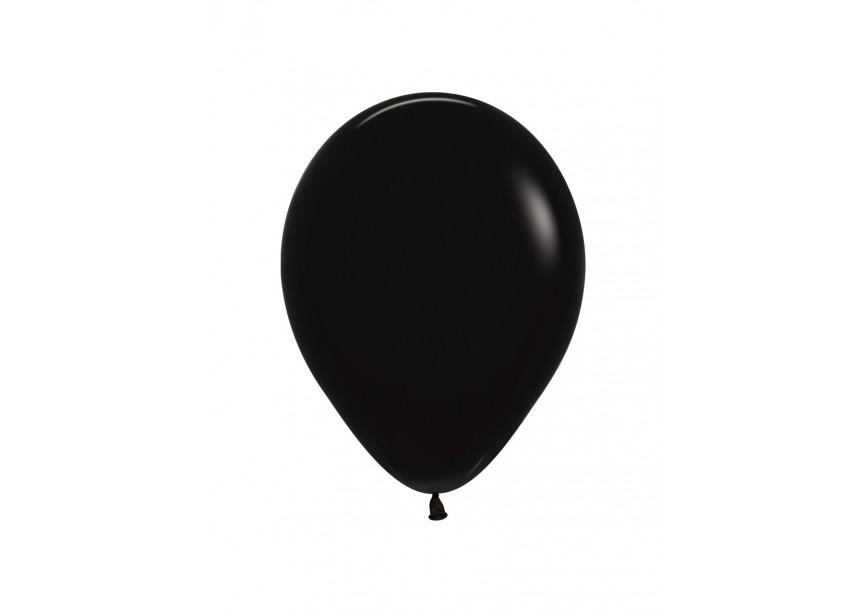 SempertexEurope-080-FashionSolid-Black-9inch-R9080-LatexBalloon