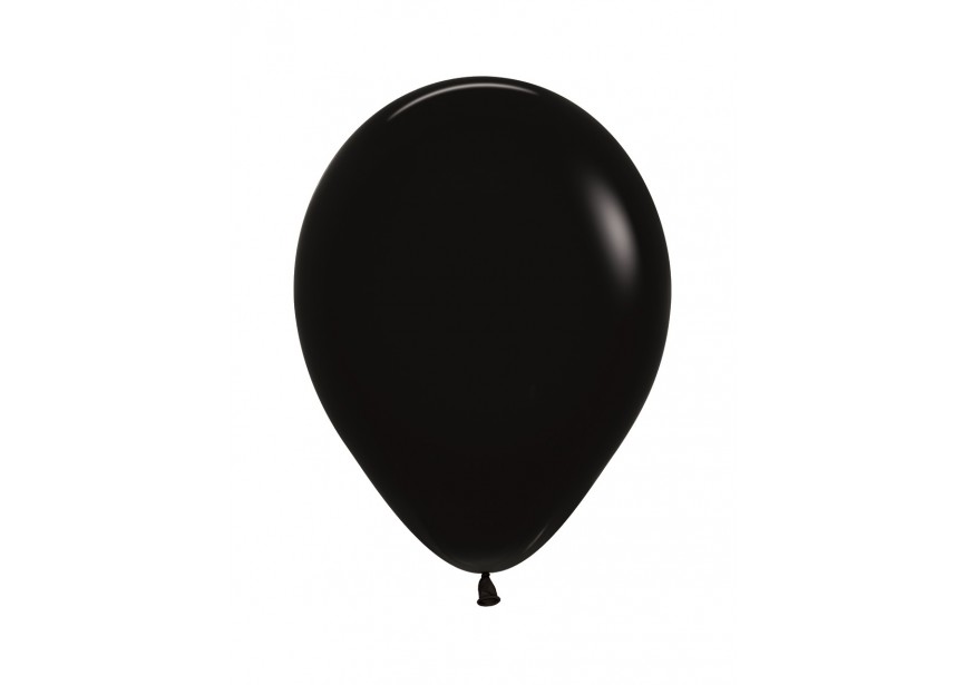 SempertexEurope-080-FashionSolid-Black-10inch-R10080-LatexBalloon