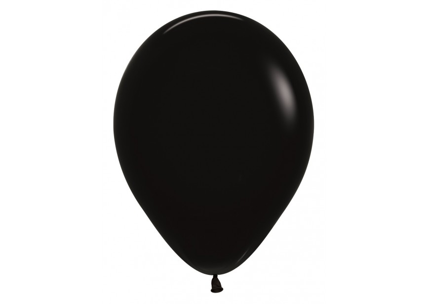 SempertexEurope-080-FashionSolid-Black-12inch-R12080-LatexBalloon