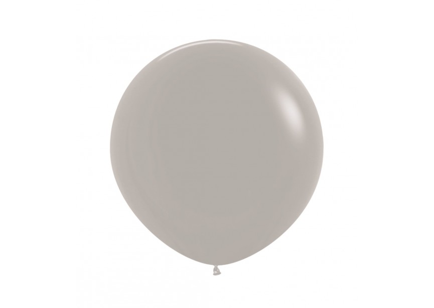 SempertexEurope-081-FashionSolid-Grey-24inch-R24081-LatexBalloon