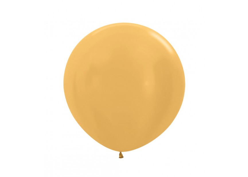 SempertexEurope-570-Metallic-Gold-24inch-R24570-LatexBalloon