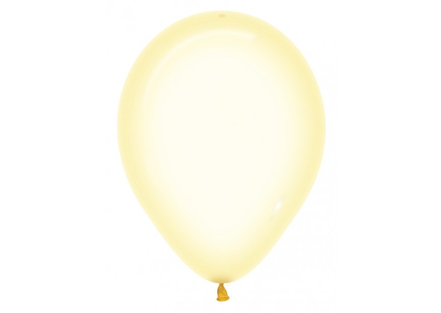 SempertexEurope-321-Crystal-PastelYellow-12inch-R12321-LatexBalloon