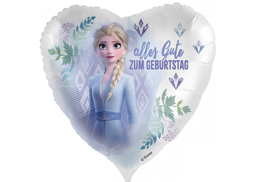 Sempertex-Folie-Betallic-Anagram-Flexmetal-Balloons-Shape-Alles Gute zum Geburtstag-Frozen