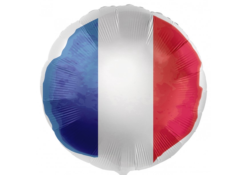 Sempertex-Folie-Betallic-Anagram-Flexmetal-Balloons-Shape-Flag of France