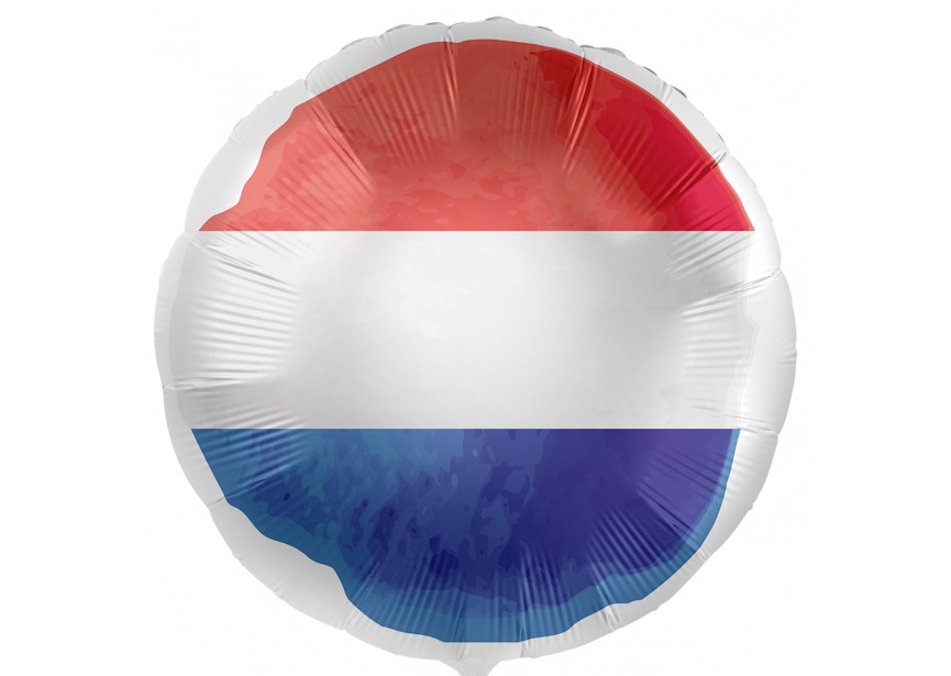 Sempertex-Folie-Betallic-Anagram-Flexmetal-Balloons-Shape-Flag of Netherlands