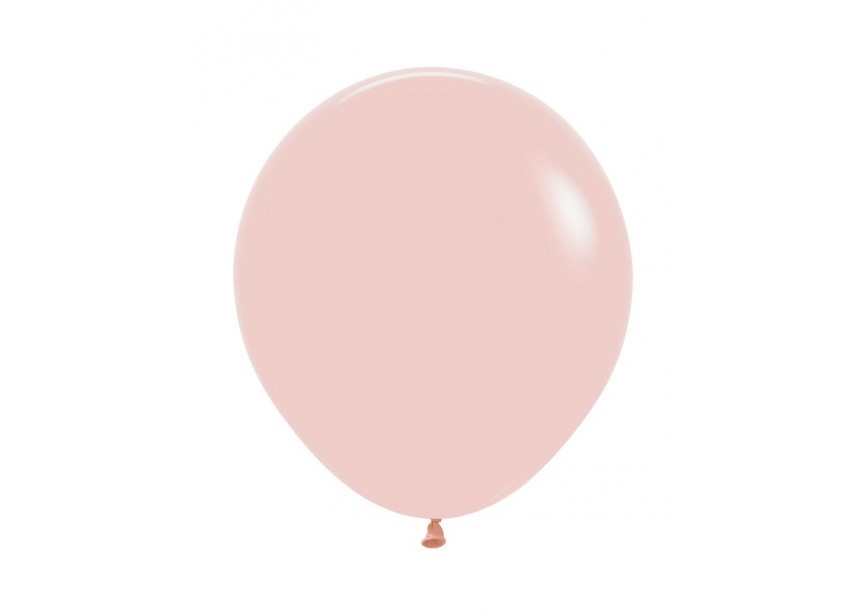 SempertexEurope-663-PastelMatte-Melon-18inch-R18663-LatexBalloon