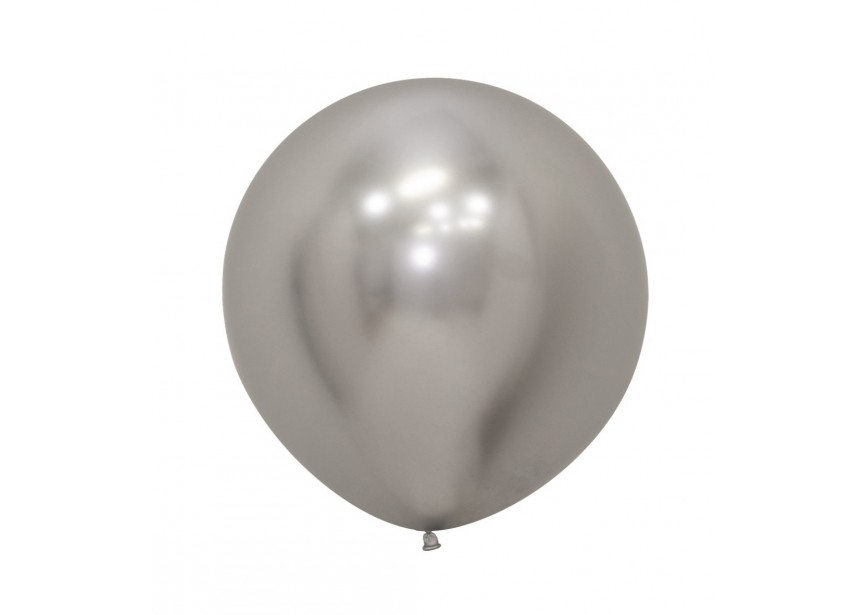 SempertexEurope-981-Reflex-Silver-24inch-R24981-LatexBalloon