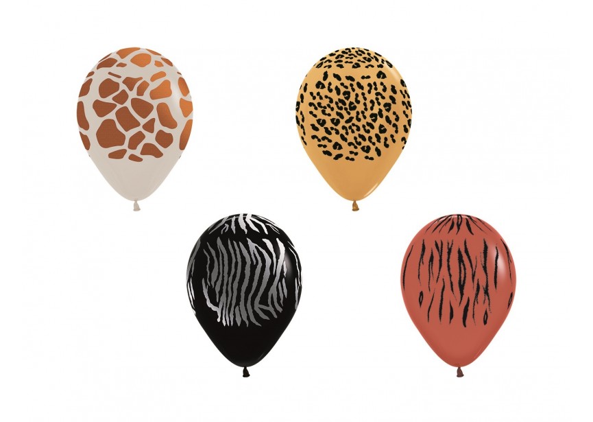 SempertexEurope-AnimalPrint-Assortment-5inch-R5ANIMAL-LatexBalloon-1