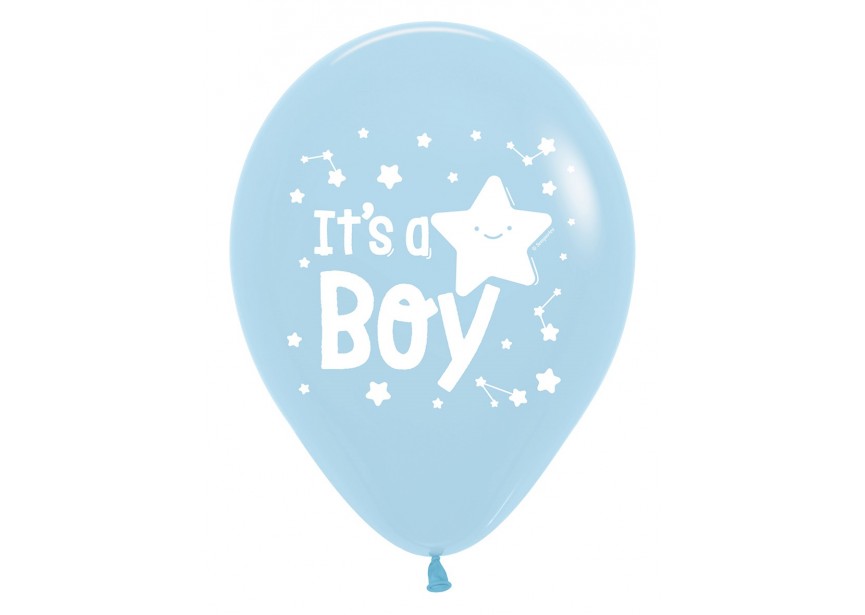 Its a Boy Etoile - Pastel Bleu - 30cm - 25 Pcs