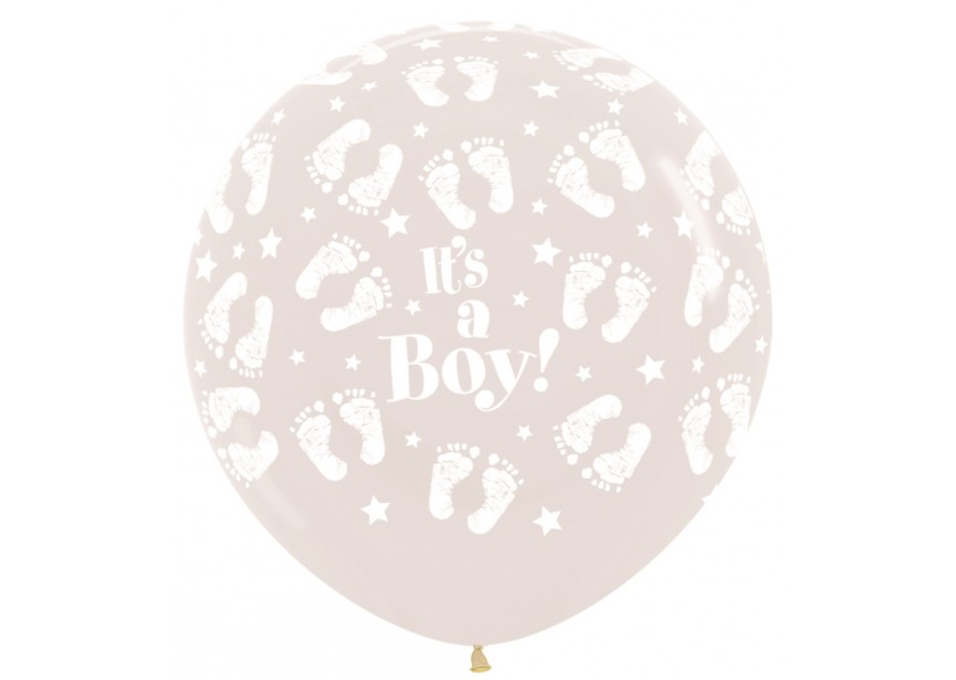 Its a Boy - Füße - Transparent - 2 St. - 91cm