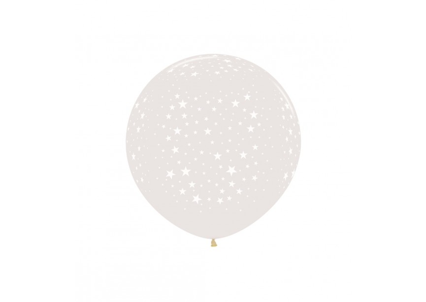 SempertexEurope-Stars-CrystalClear-390-24inch-R24STARS-LatexBalloon