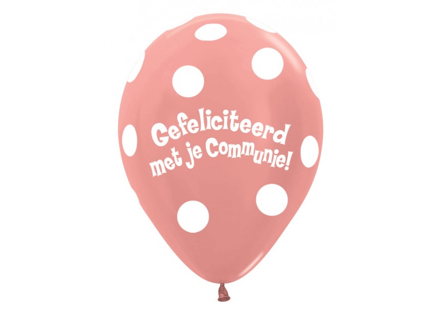 SempertexEurope-Communie-PolkaDots-Metallic-RoseGold-568-12inch-R12CO568-LatexBalloon