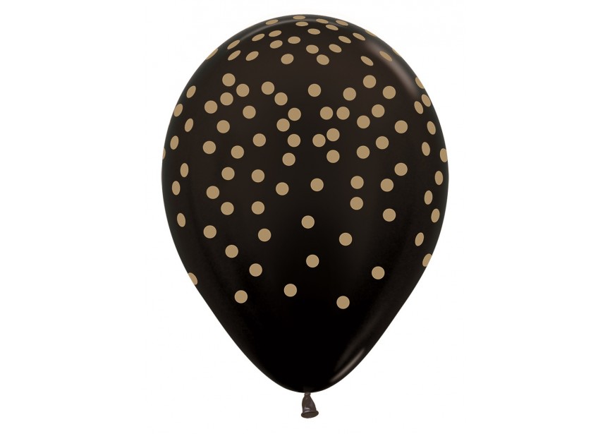 SempertexEurope-Confetti-MetallicBlack-580-12inch-R12CONF580-LatexBalloon