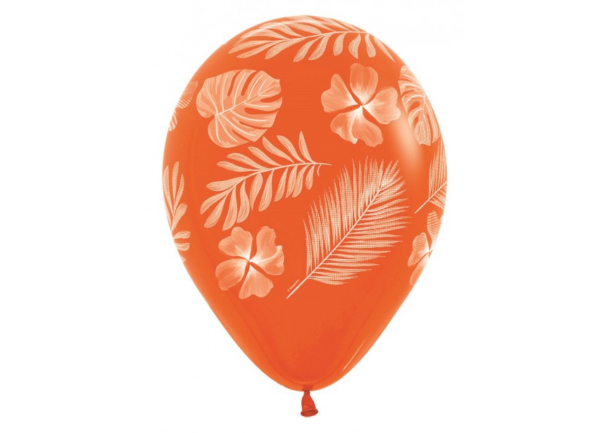 SempertexEurope-TropicalParadise-Orange-061-12inch-R12TRPAR-LatexBalloon