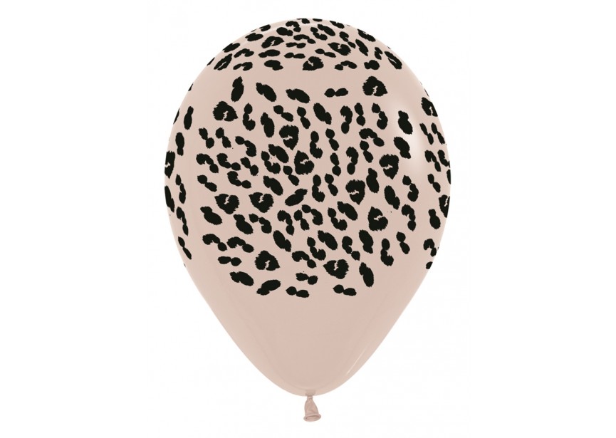 SempertexEurope-Cheetah-WhiteSand-071-12inch-R12CHEETAH-LatexBalloon