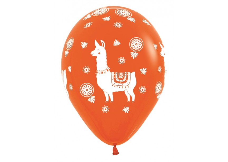 SempertexEurope-Lama-Orange-061-12inch-R12LAMA-LatexBalloon