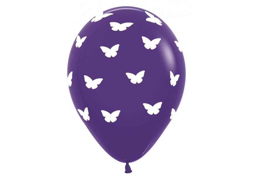 SempertexEurope-Butterflies-Violet-051-12inch-R12BUTTF-LatexBalloon