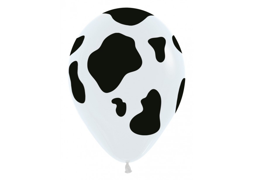 SempertexEurope-Cow-White-005-12inch-R12COW-LatexBalloon