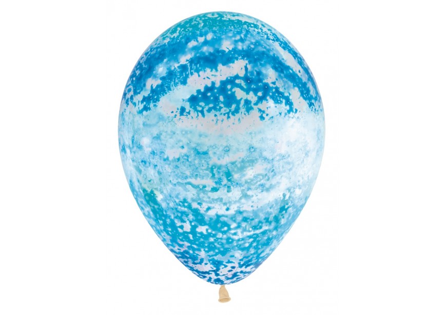 SempertexEurope-GraffitiBlue-CrystalClear-390-12inch-R12GRAF039-LatexBalloon