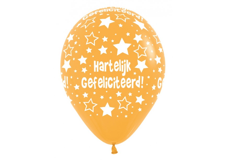 SempertexEurope-HartelijkGefeliciteerd-Mango-022-12inch-R12HG-LatexBalloon