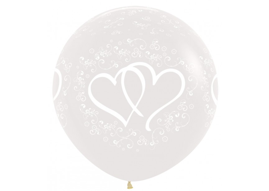 SempertexEurope-EntwintedHearts-CrystalClear-390-36inch-R36HEARTS390-LatexBalloon