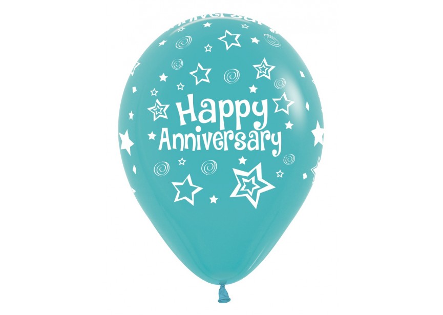 SempertexEurope-HappyAnniversary-CaribbeanBlue-038-12inch-R12ANNIV-LatexBalloon