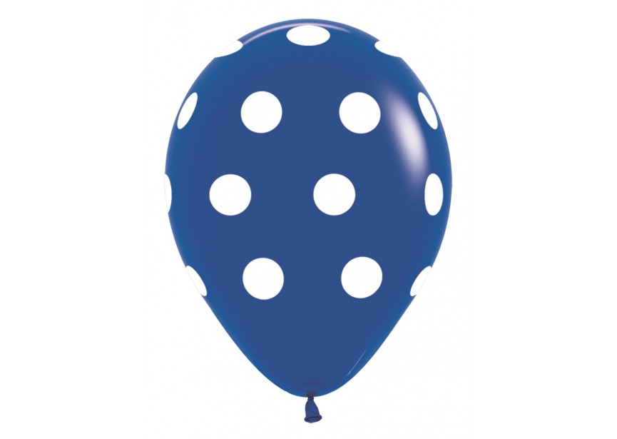 SempertexEurope-PolkaDots-RoyalBlue-041-12inch-R12PD041-LatexBalloon