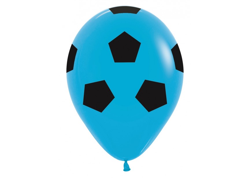 SempertexEurope-Soccerball-Blue-040-12inch-R12SOCCER2-LatexBalloon