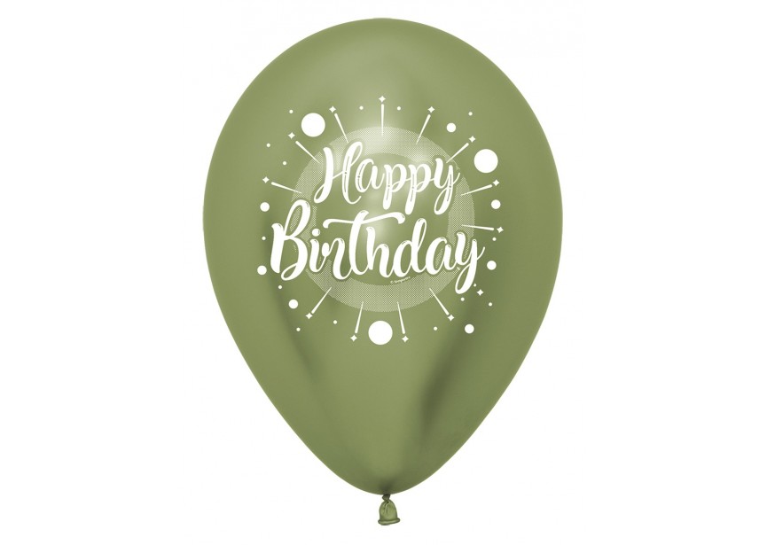 SempertexEurope-HappyBirthday-Multicolor-931-12inch-R12HBMULTI-LatexBalloon