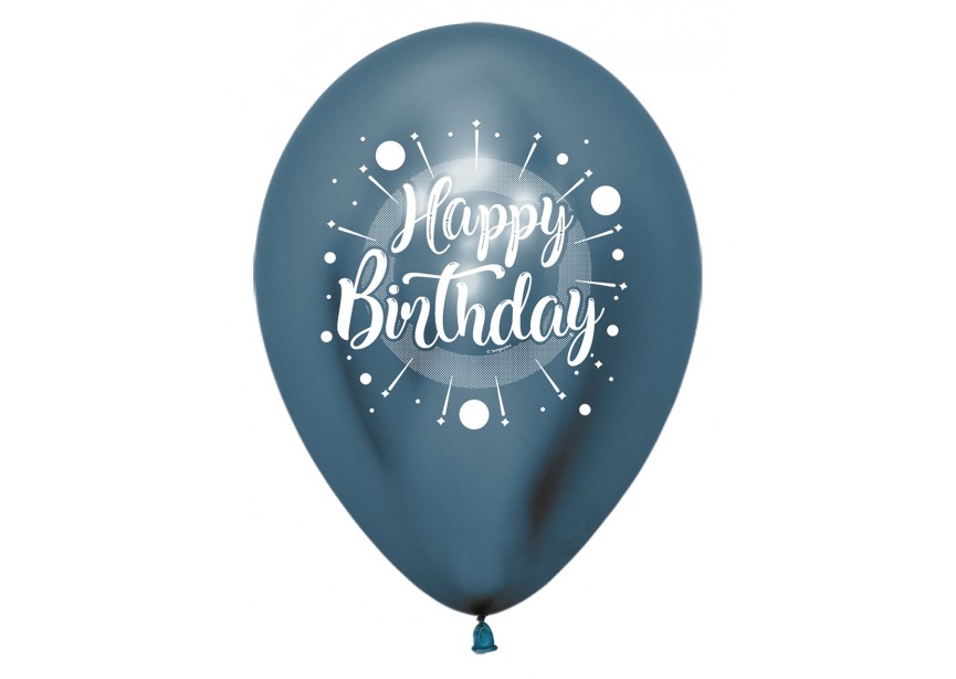 SempertexEurope-HappyBirthday-Multicolor-940-12inch-R12HBMULTI-LatexBalloon