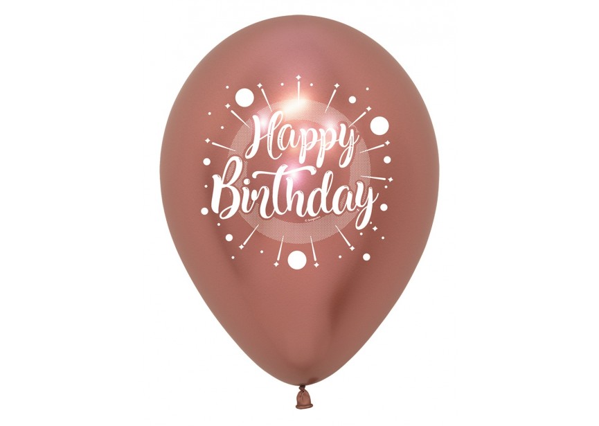 SempertexEurope-HappyBirthday-Multicolor-968-12inch-R12HBMULTI-LatexBalloon