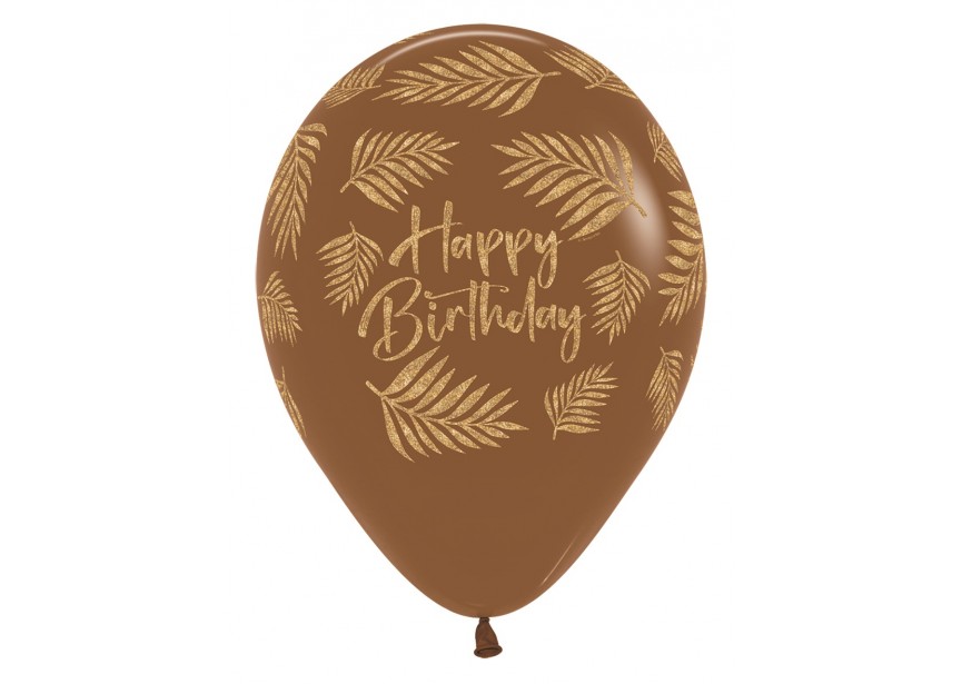 SempertexEurope-HappyBirthday-Palms-GlitterInk-074-12inch-R12HBPALM-LatexBalloon