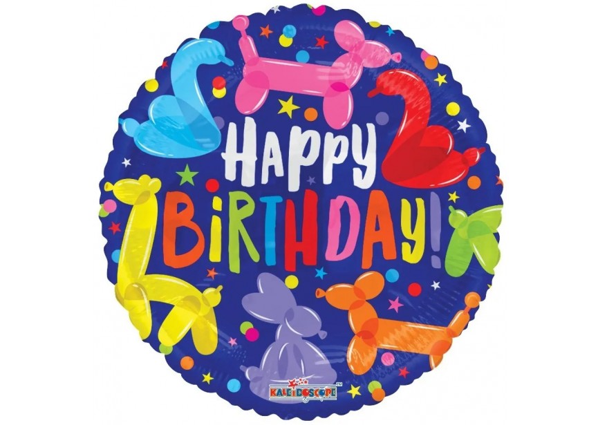 Sempertex-Folie-Betallic-Anagram-Flexmetal-Balloons-Shape-Happy Birthday-Balloon Figures