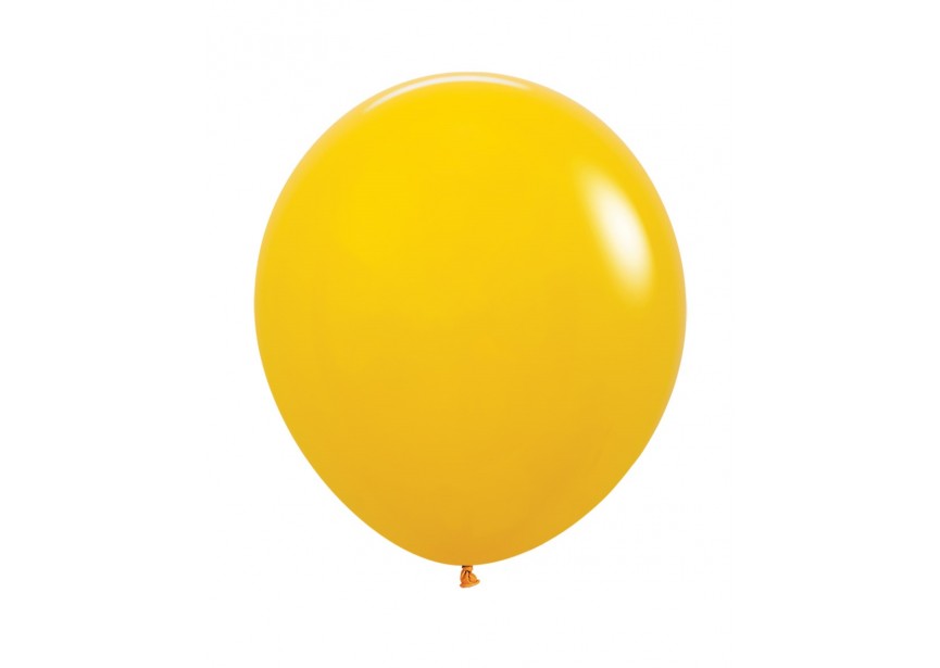 SempertexEurope-021-FashionSolid-HoneyYellow-18inch-R18021-LatexBalloon