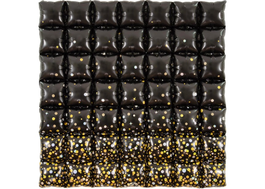 609594-Oaktree-36inch-Waffle-Sparkling-Fizz-Black-Gold-7x7