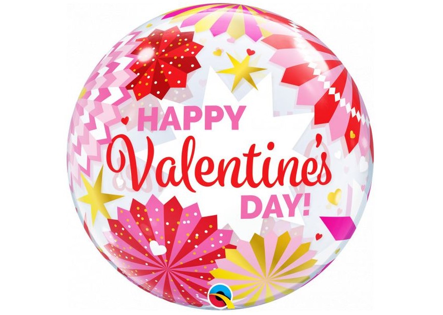 Sempertex-Folie-Betallic-Anagram-Flexmetal-Balloons-Shape-Bubbles-Valentine Paper Fans