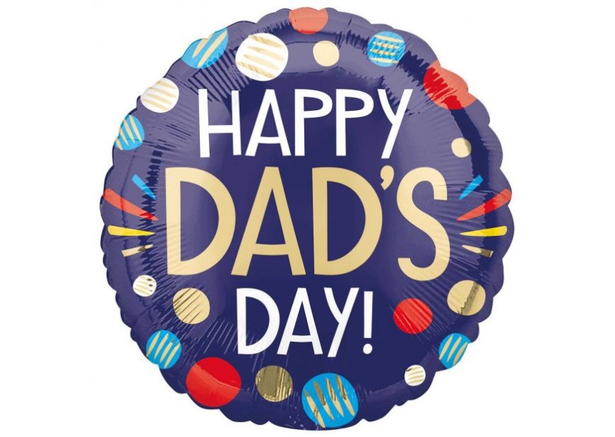 Sempertex-Folie-Betallic-Anagram-Flexmetal-Balloons-Shape-Happy Dads day